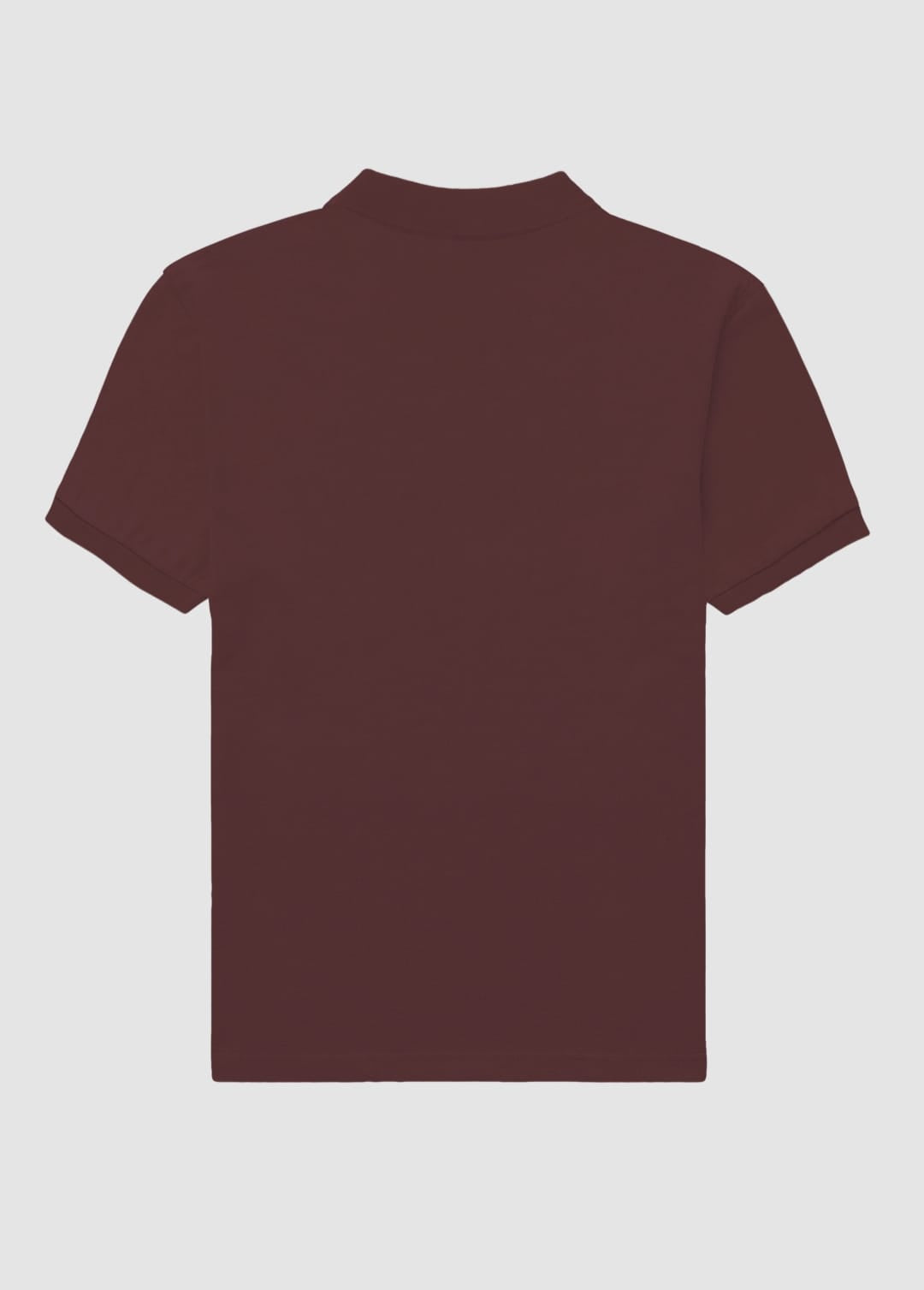 "EXPLORE" MAROON POLO T-SHIRT