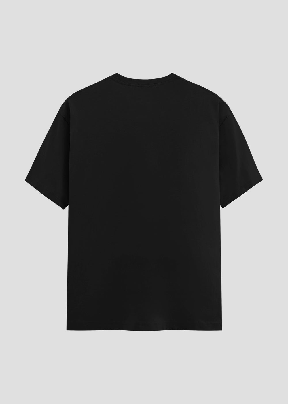 "RISK RICH" REGULAR BLACK T-SHIRT